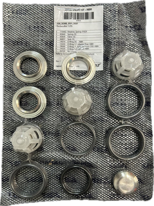 Cat Pumps 33952 Valve Kit - 2530, 2530E, 2531, 2537